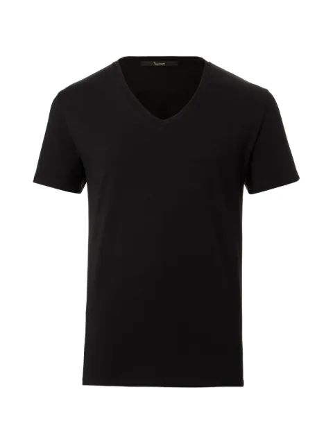 Billionaire Damian crest-print V-neck T-shirt