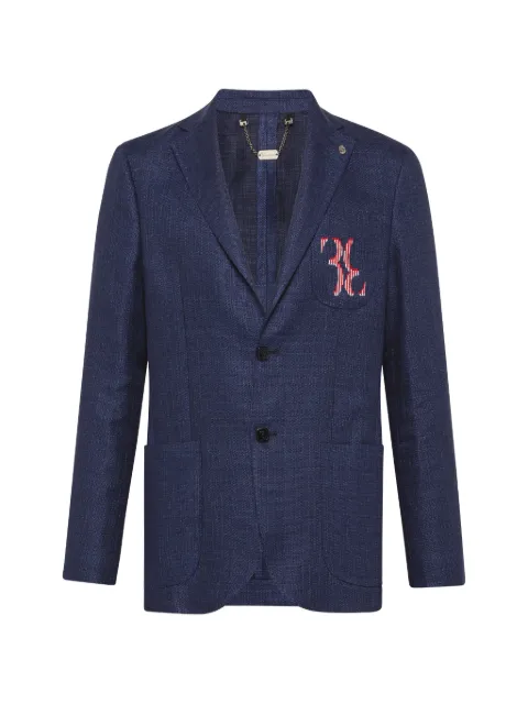 Billionaire patch-pocket blazer
