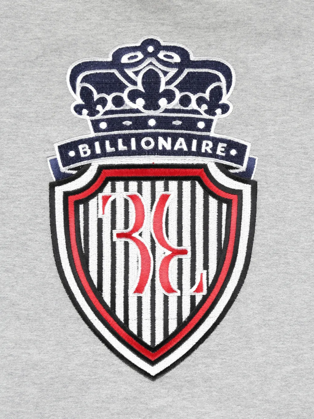 Billionaire Kids Trainingsjack met wapenschild-print Grijs
