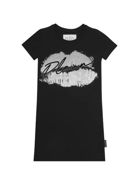 Philipp Plein Junior kiss print T-shirt short dress