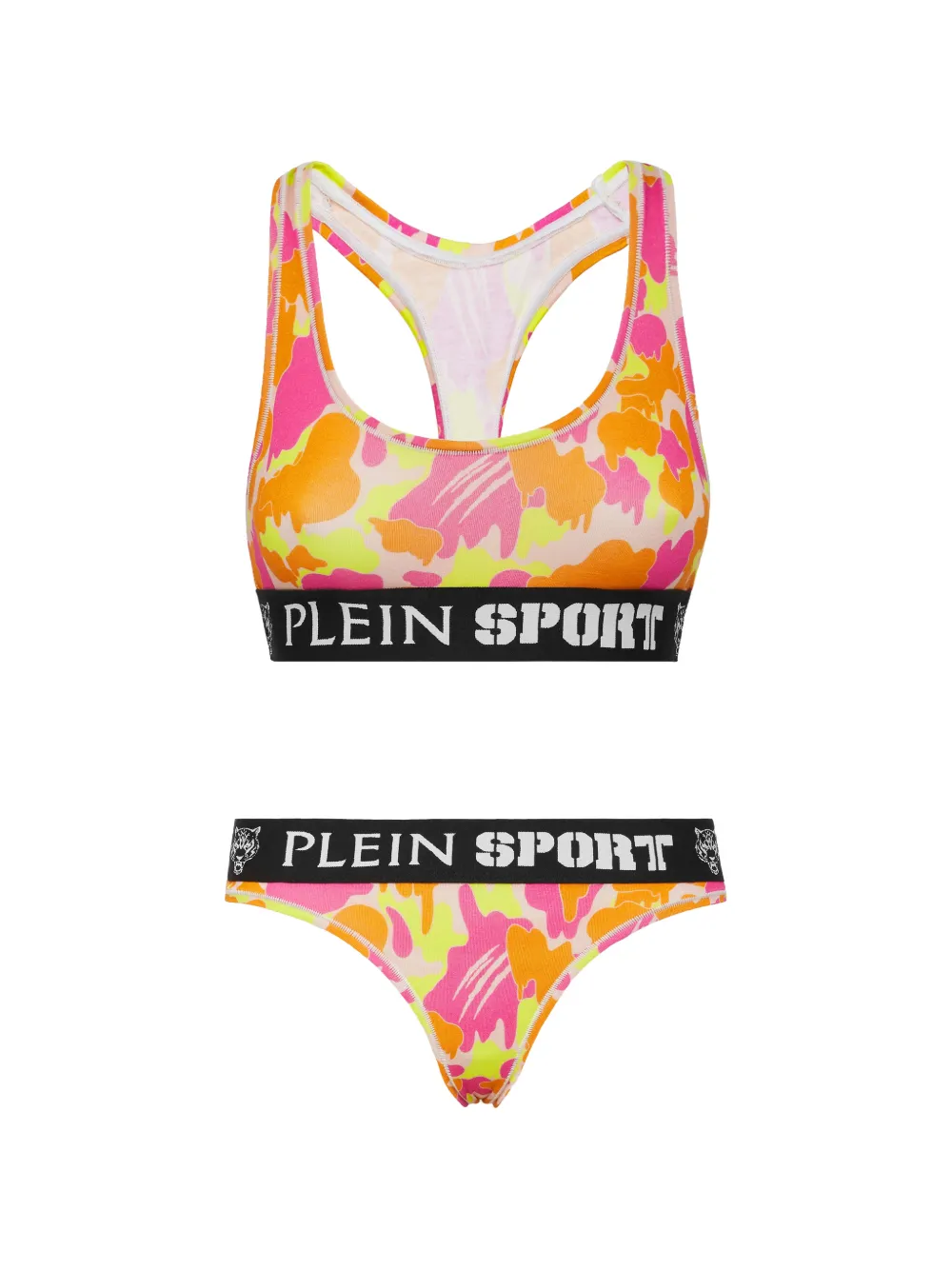 Plein Sport camouflage jogging lingerie set - Rosa