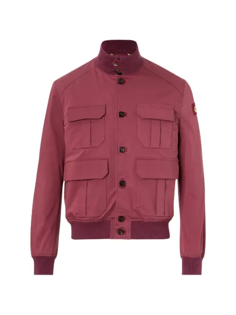Billionaire patch pocket bomber jacket