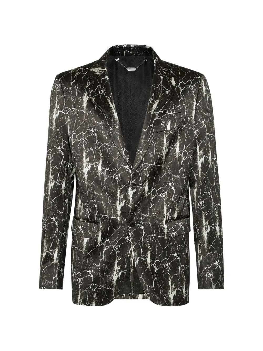 Billionaire marbled blazer - Nero