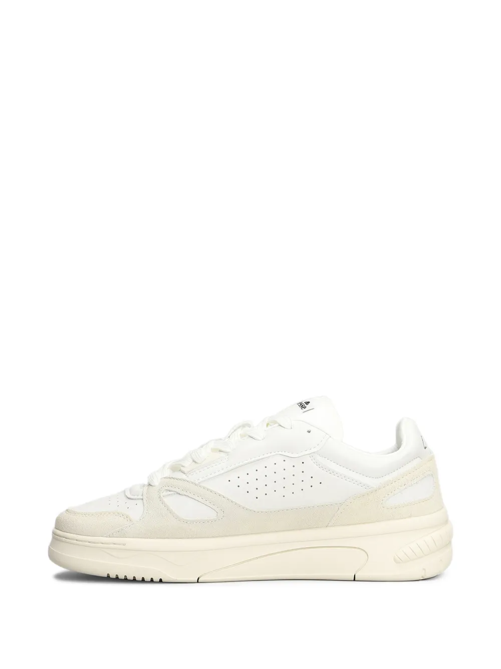 Ellesse Miles leren sneakers met vlakken Wit