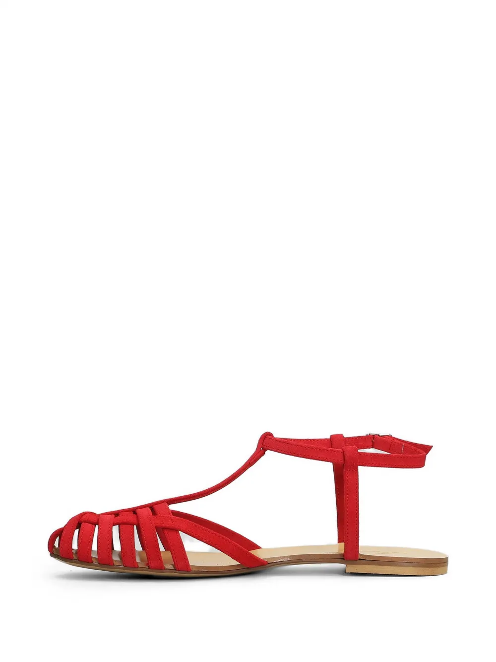 Anna F. cage-strap sandals Rood