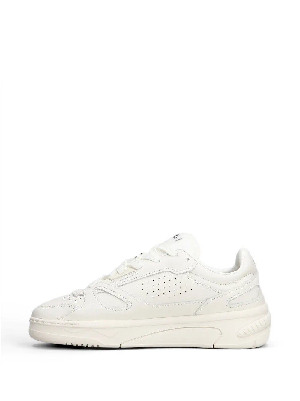 Ellesse Miles perforated panelled sneakers Beige