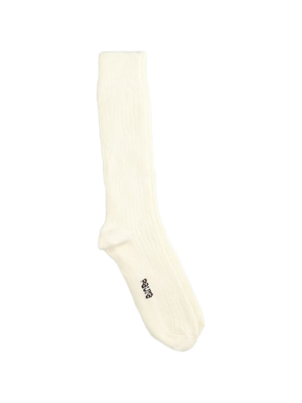 Paura Jay ribbed-knit socks - Toni neutri