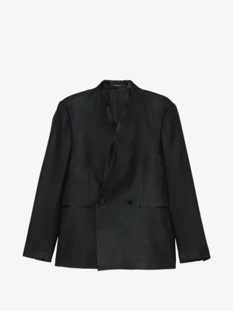 Tagliatore blazer Alex à bords satinés