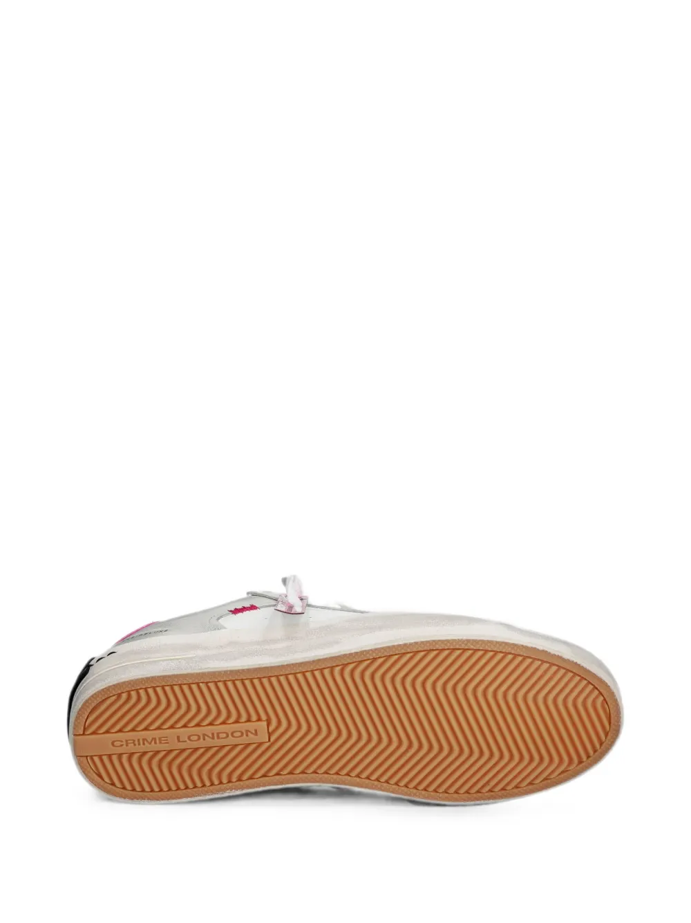 Crime London Sk8 Deluxe lace-up sneakers Wit