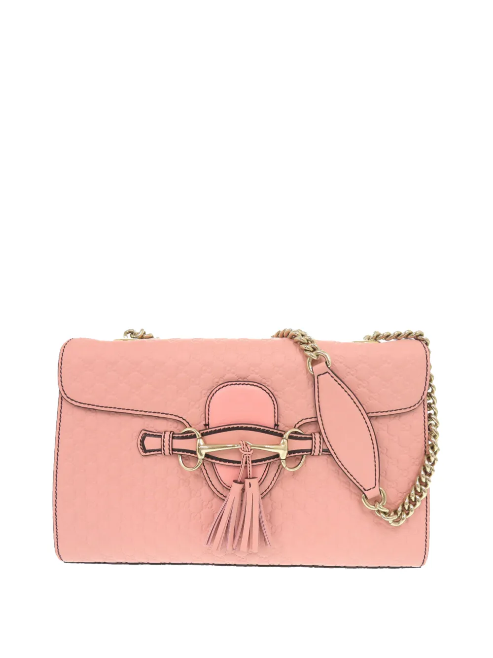 Gucci Pre-Owned 2000-2015 Medium Microguccissima Emily shoulder bag - Rosa