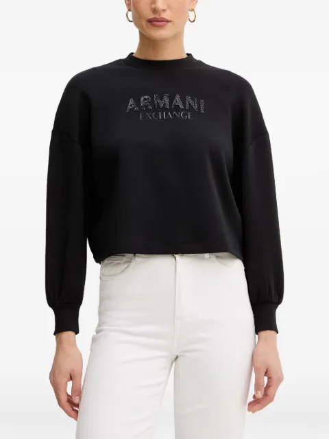 Armani Exchange Felpa con decorazione