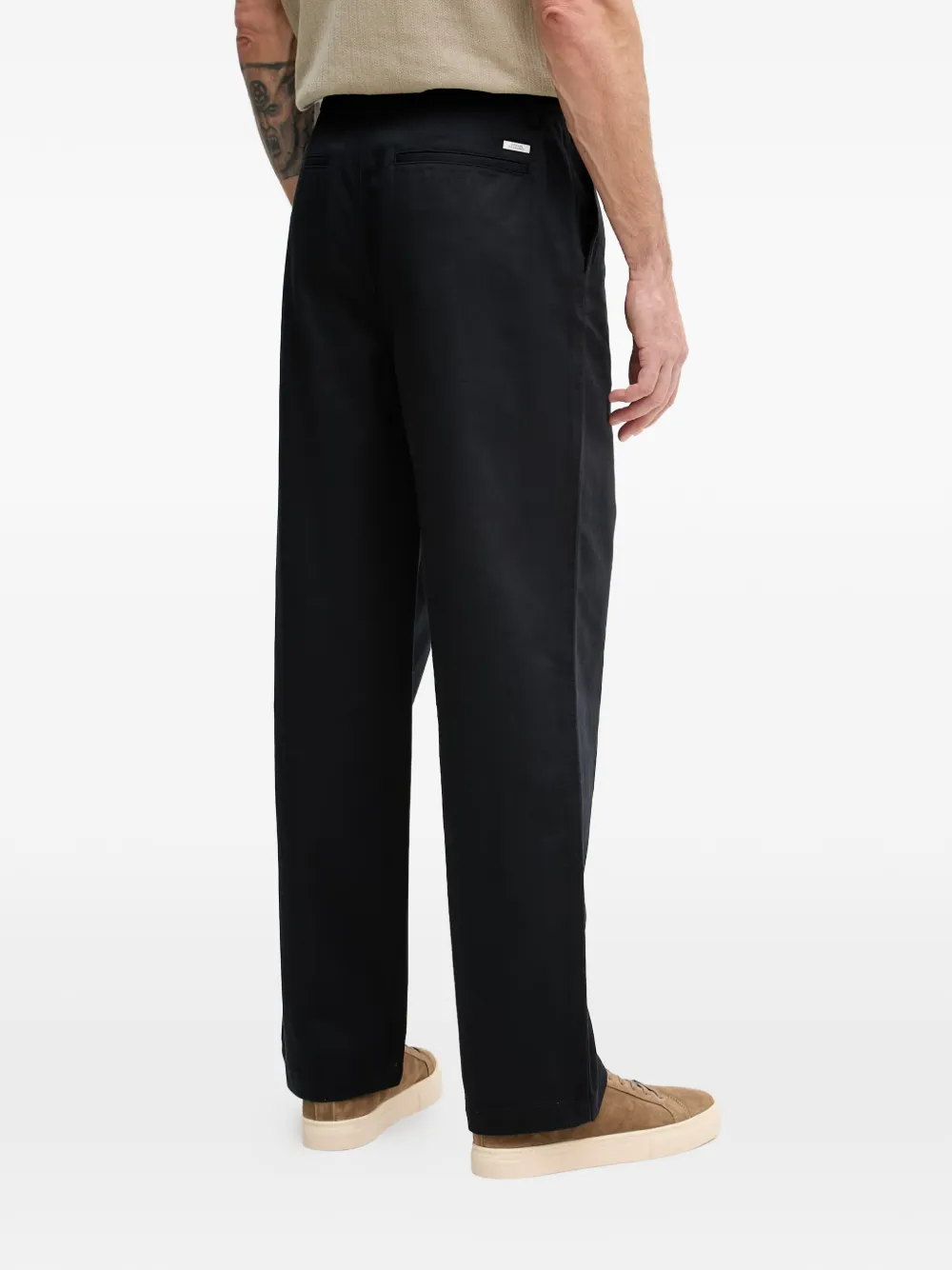 Armani Exchange Straight broek Blauw