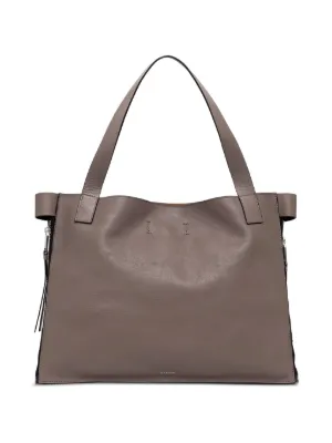 allsaints women's gray sid leather backpack Camera Bag Gun in Deep Taupe inspired bag featuring an optional crossbody strap for convenient on Sid Backpack Grey All Saints