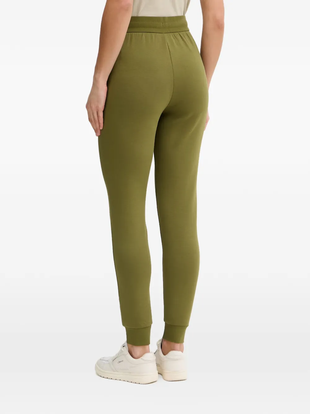 Armani Exchange Trainingsbroek met trekkoordtaille Groen
