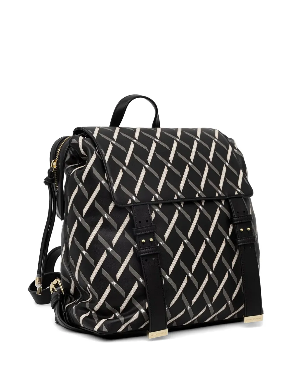 Armani Exchange Rugzak met logoprint Zwart