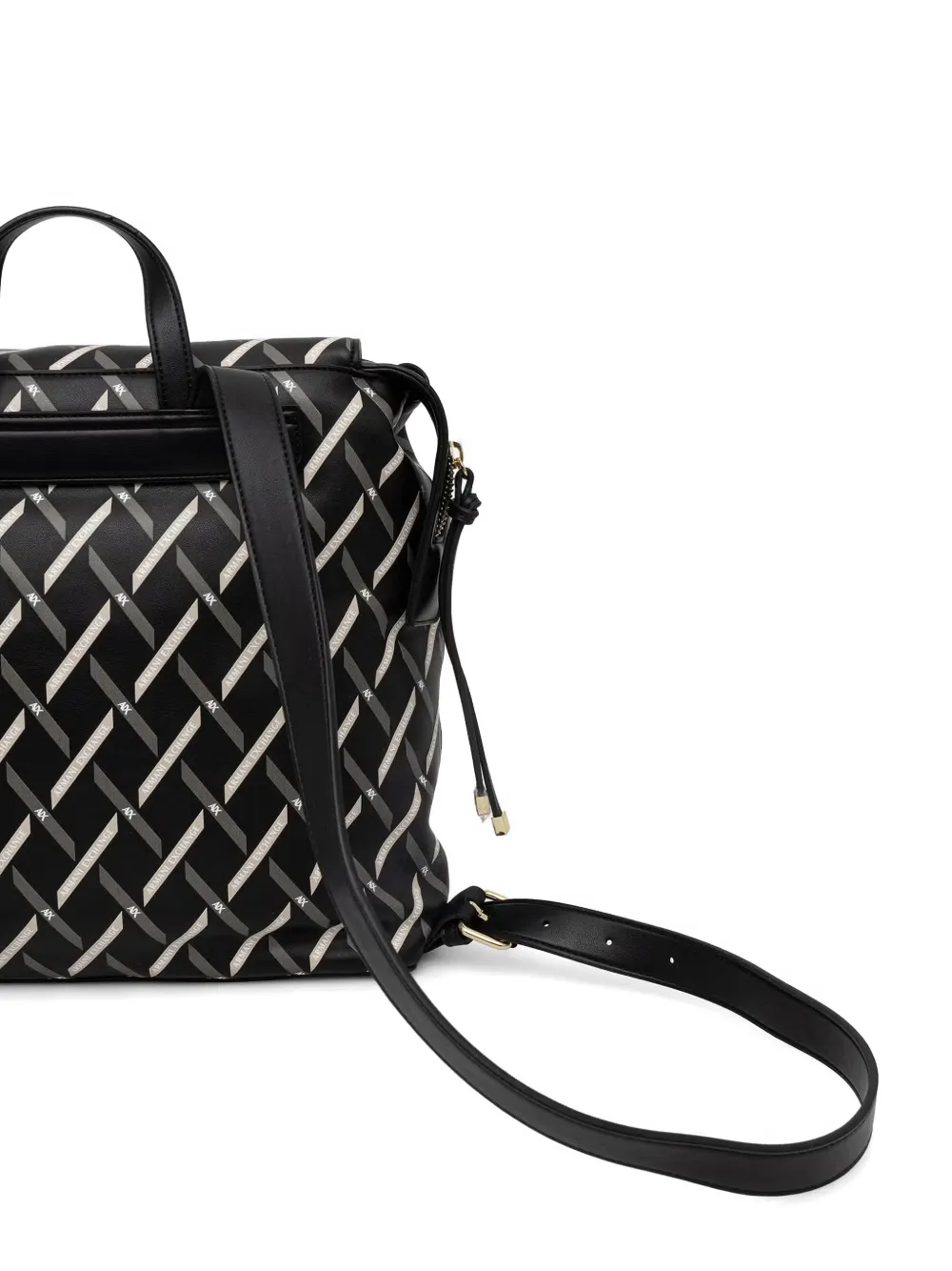 Armani Exchange Rugzak met logoprint Zwart