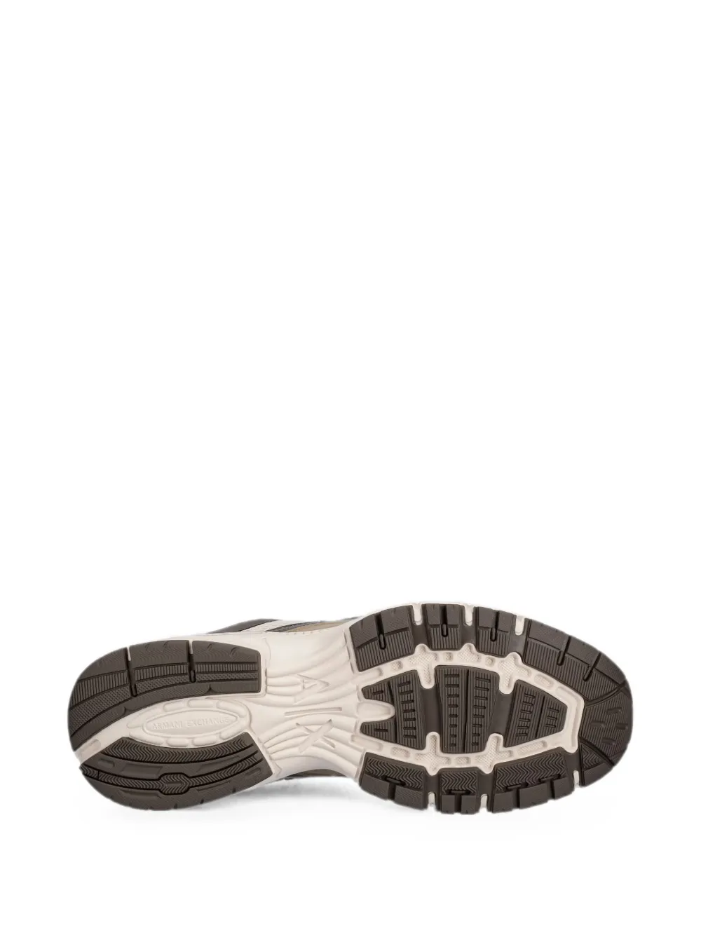 Armani Exchange panelled mesh sneakers Bruin