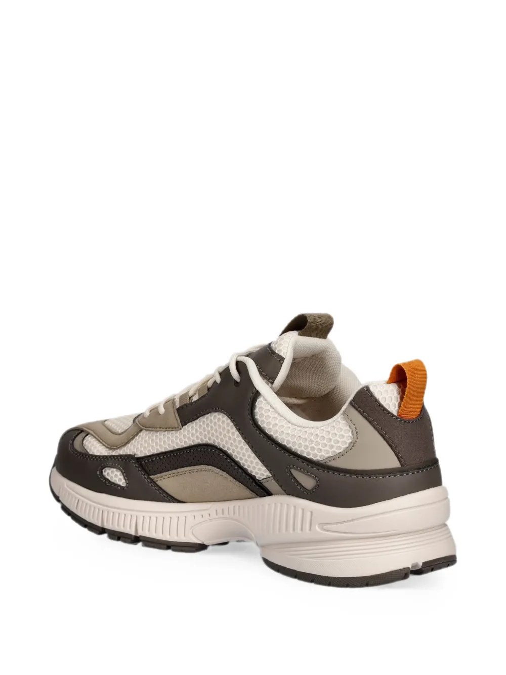 Armani Exchange panelled mesh sneakers Bruin