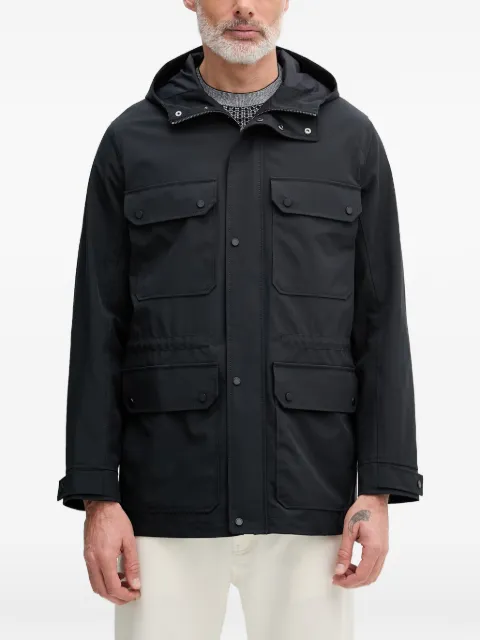 Armani Exchange hooded multi-pocket jacket
