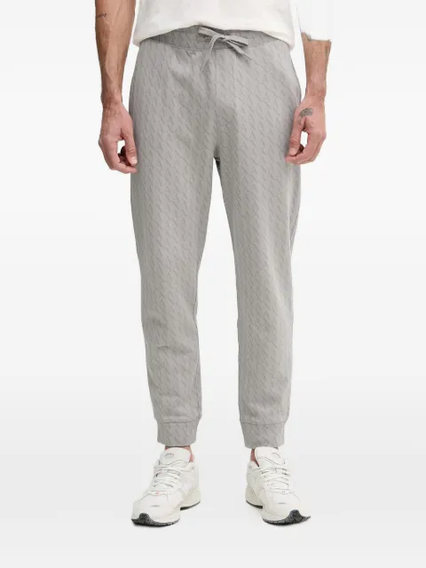 Armani Exchange monogram-pattern track pants
