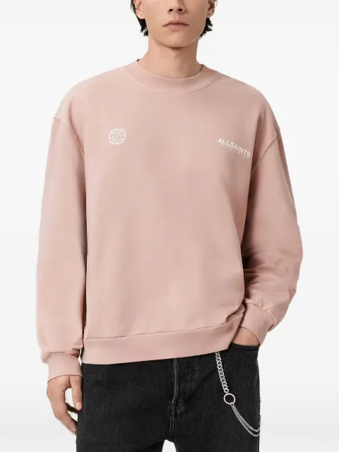 AllSaints Emblem logo-print sweatshirt