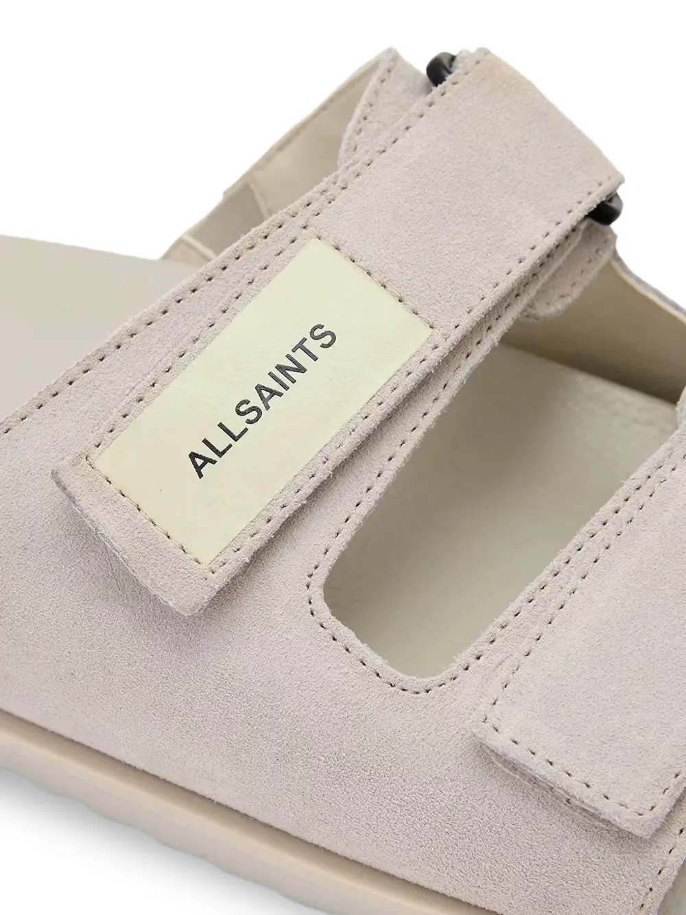 AllSaints Vex sandalen met klittenband Beige
