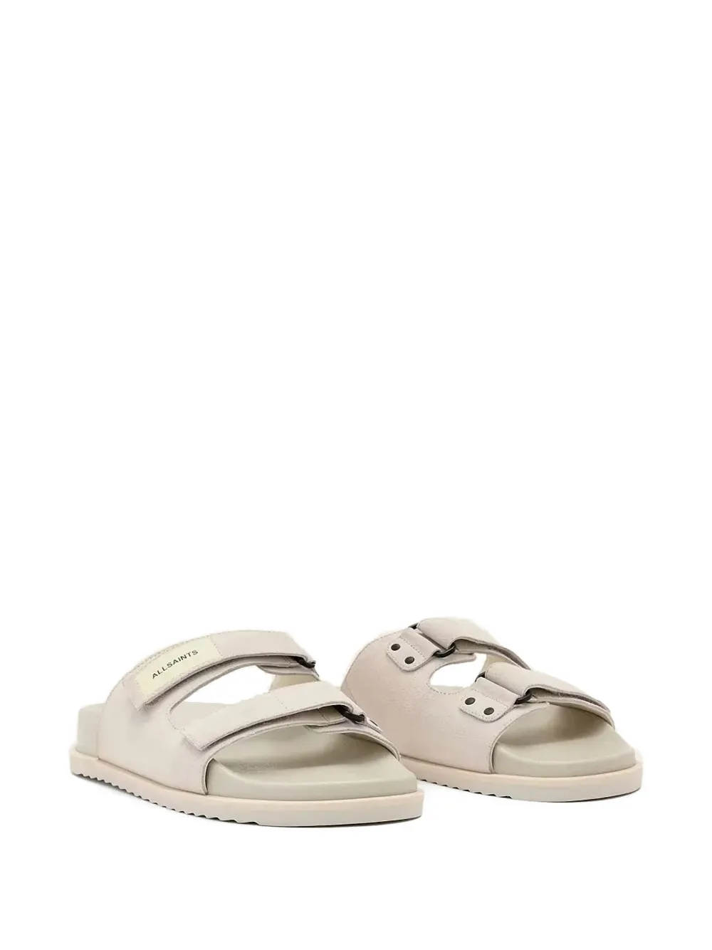 AllSaints Vex sandalen met klittenband Beige