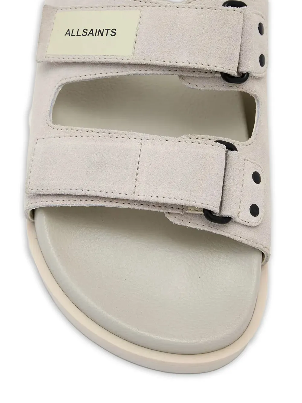 AllSaints Vex sandalen met klittenband Beige