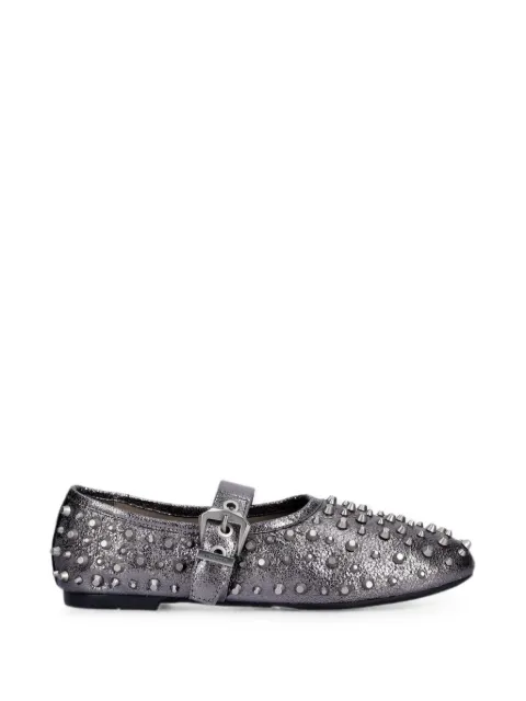 AllSaints flats con hebilla y apliques