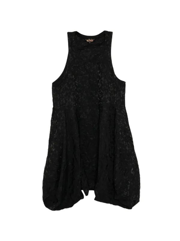 Black Comme Des Garçons ジャカード ドレス | ブラック | FARFETCH JP