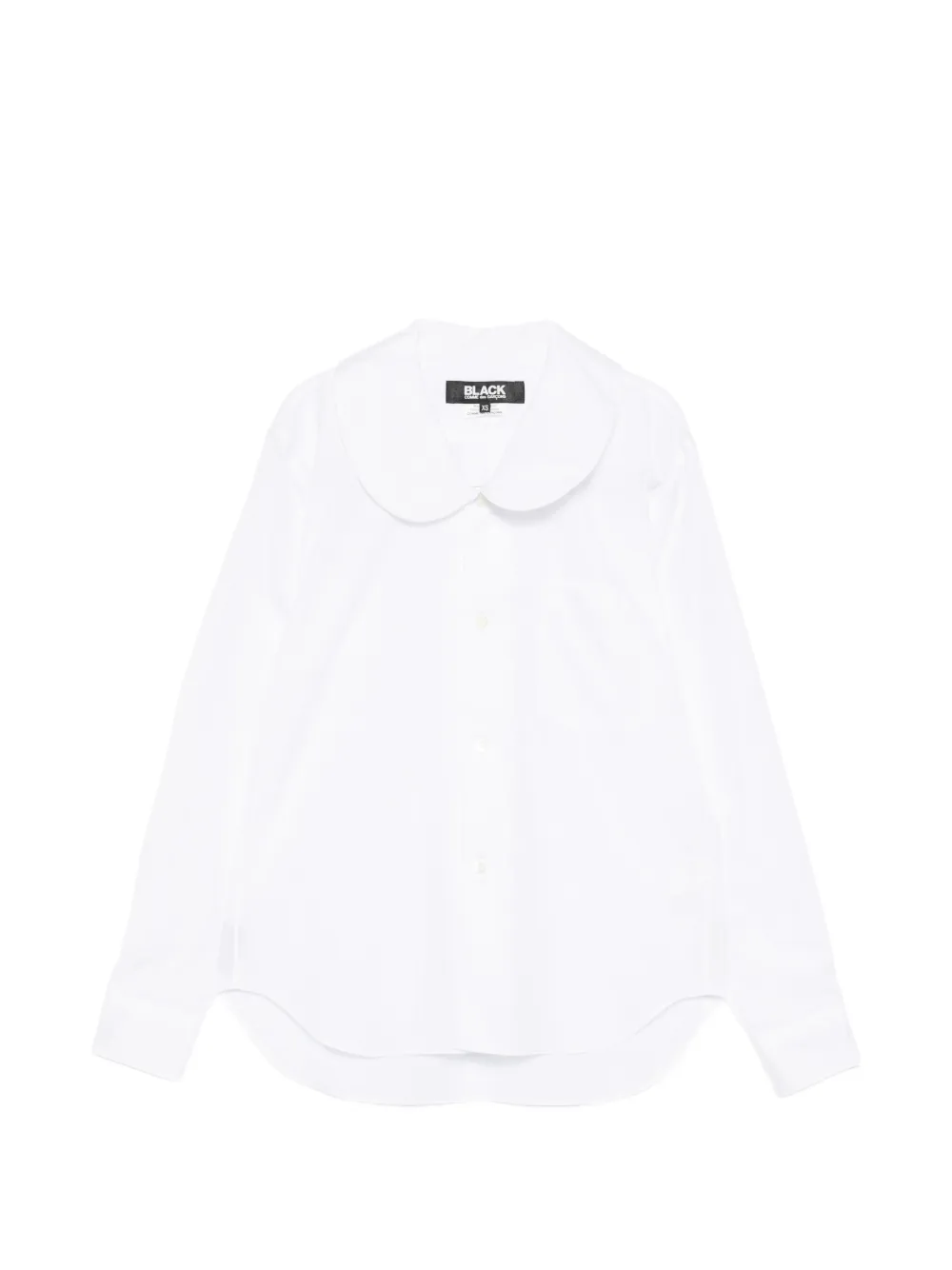 Comme Des Garçons Black Peter Pan collar shirt - Bianco