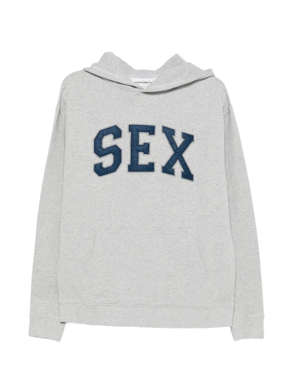 CARNE BOLLENTE Sex hoodie - Grigio
