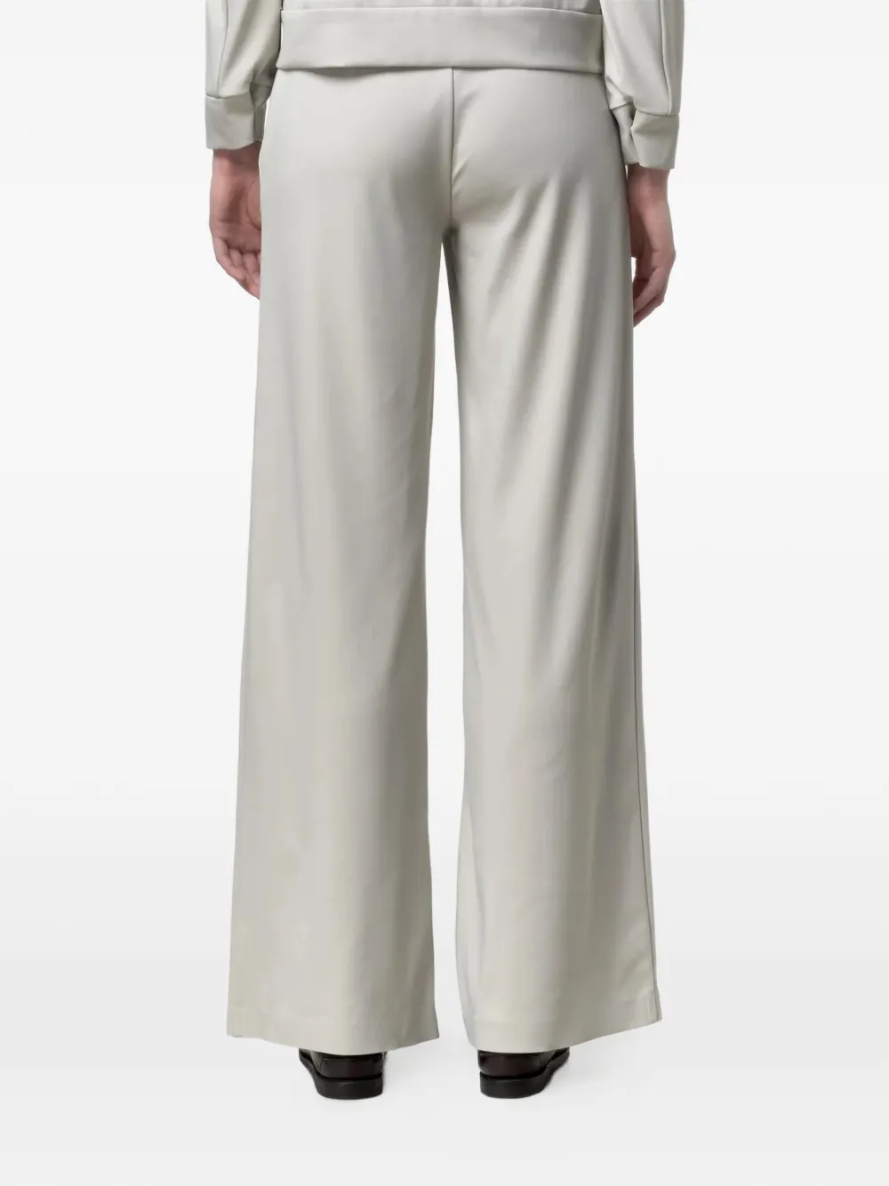 K-Way Jalle broek met wijde pijpen Beige