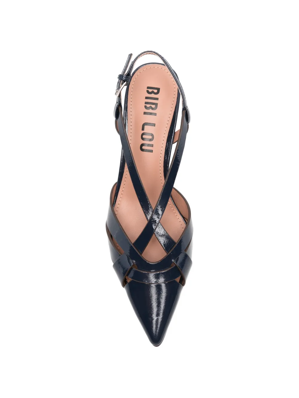 Bibi Lou Nolia leather mules Blauw