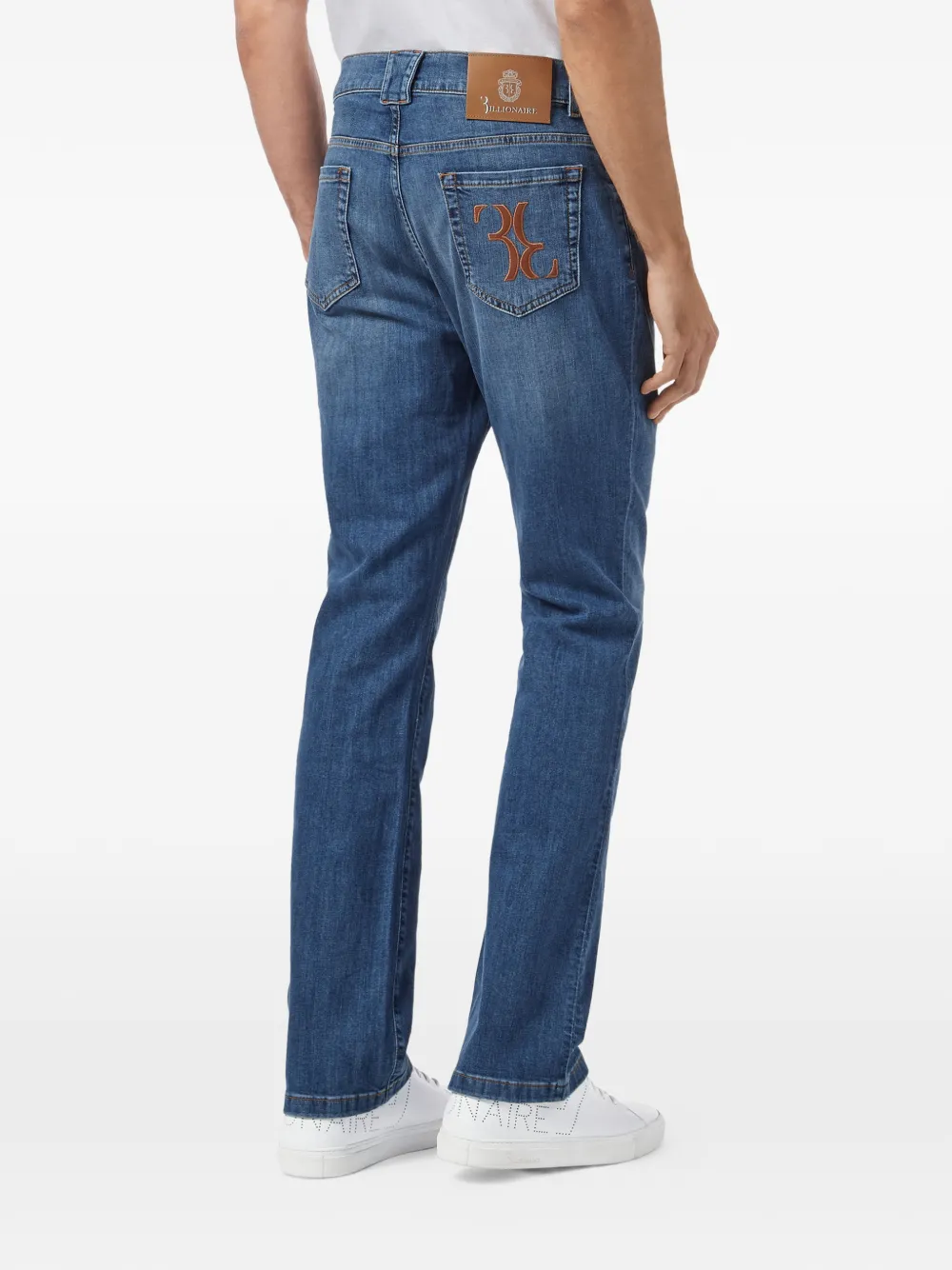 Billionaire Jeans met knopen Blauw