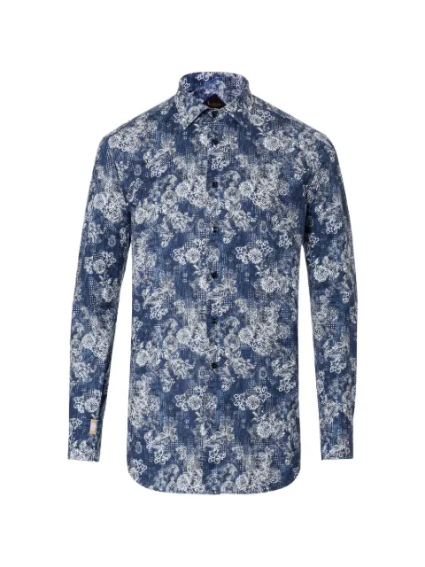 Billionaire floral-pattern shirt