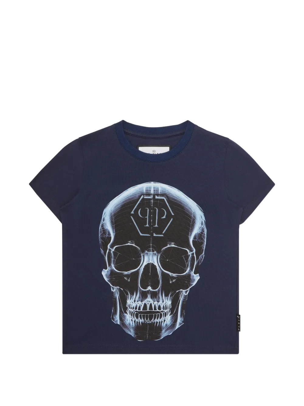 Philipp Plein Junior crew-neck T-shirt - Blu
