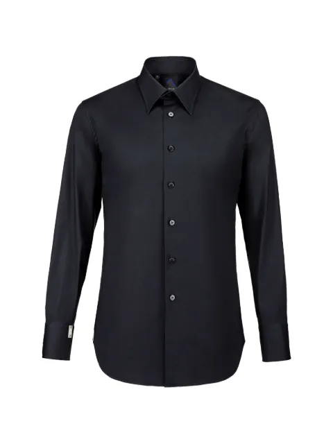 Billionaire point-collar shirt