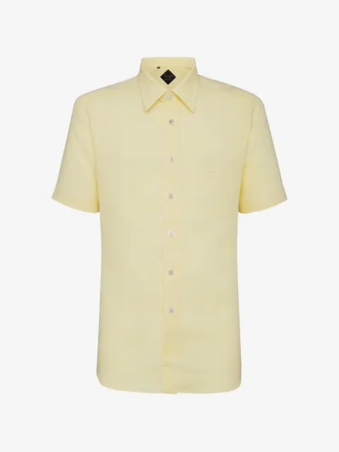Billionaire camisa manga corta con logo bordado