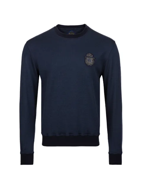 Billionaire logo-crest sweatshirt