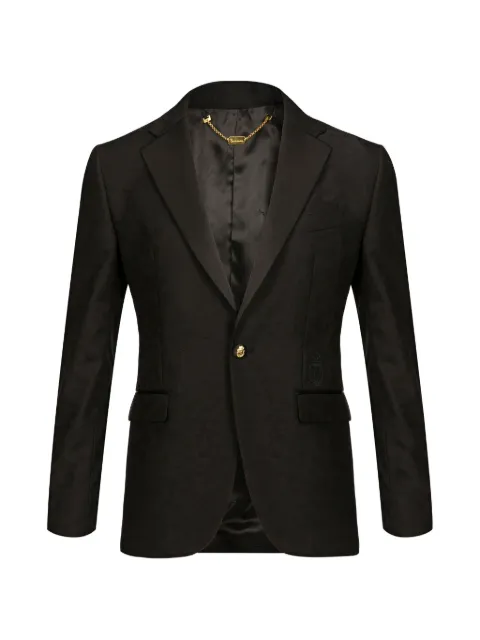 Billionaire button blazer
