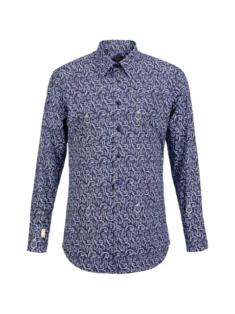Billionaire paisley-print shirt