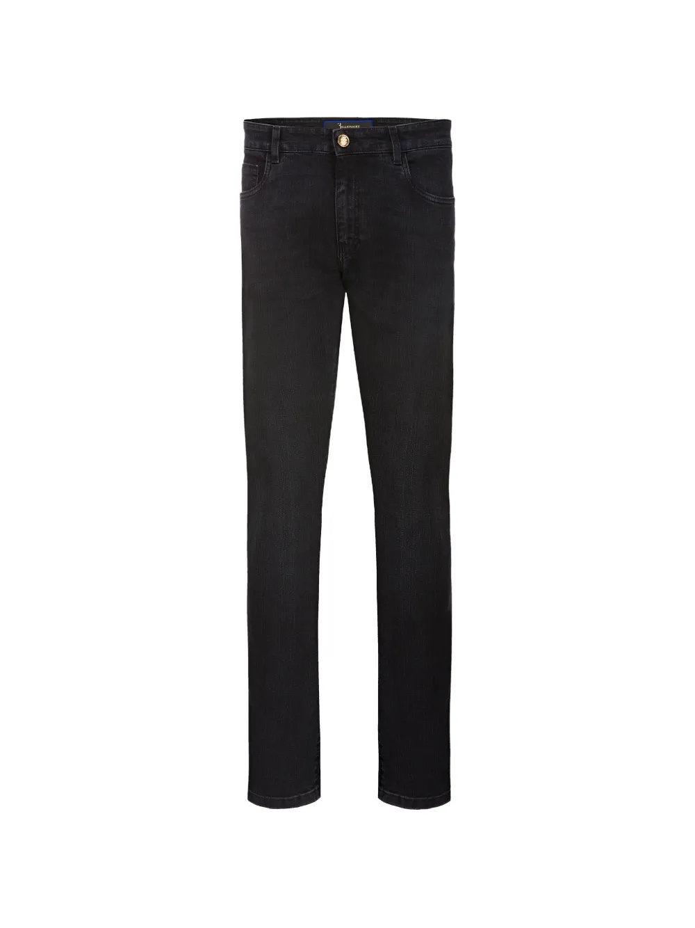 Billionaire embroidered slim jeans - Nero