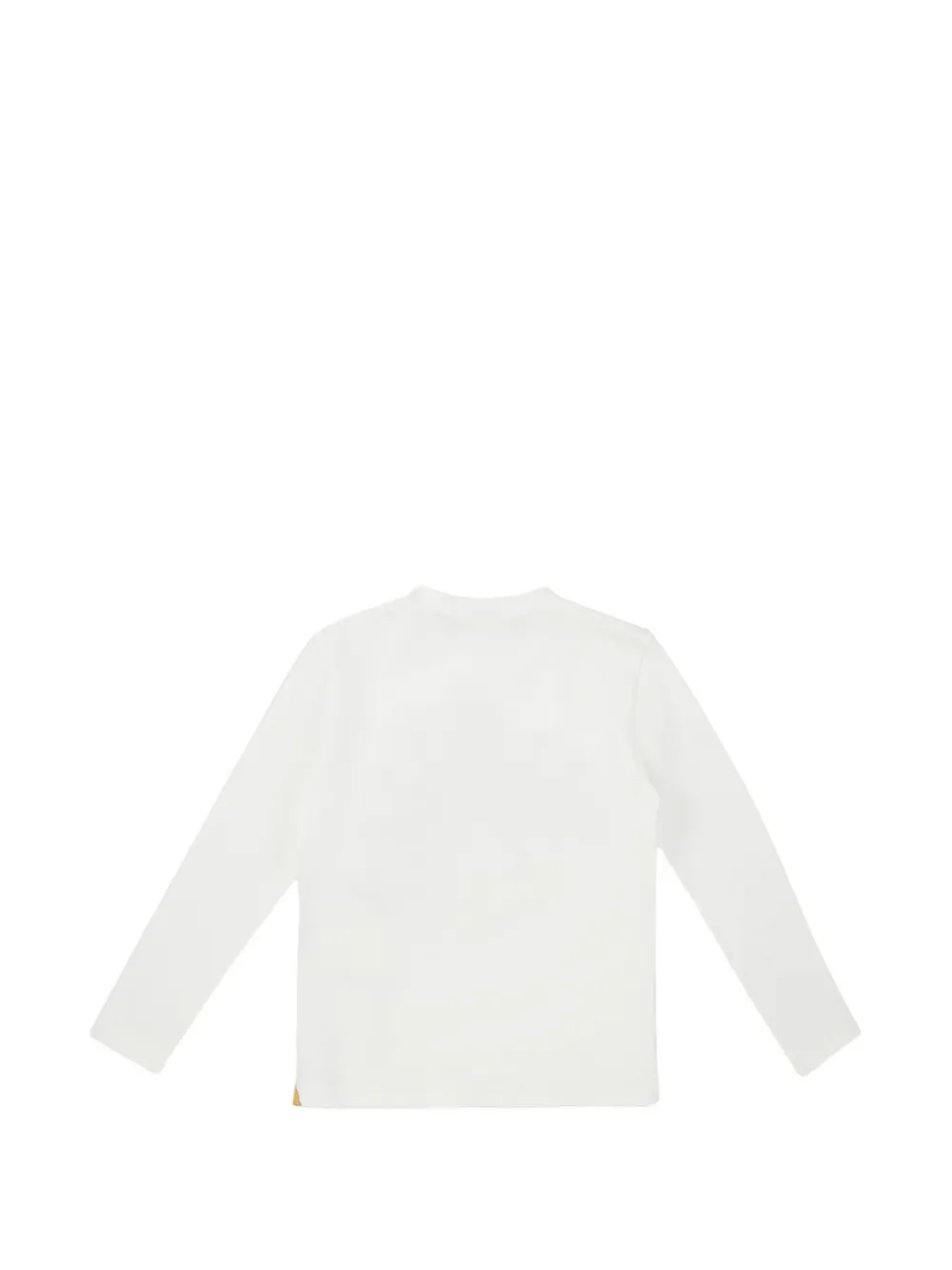 Billionaire Kids Bevis T-shirt met print en lange mouwen Wit