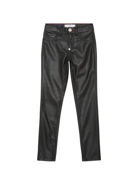 Philipp Plein Junior logo-plaque  jeggings