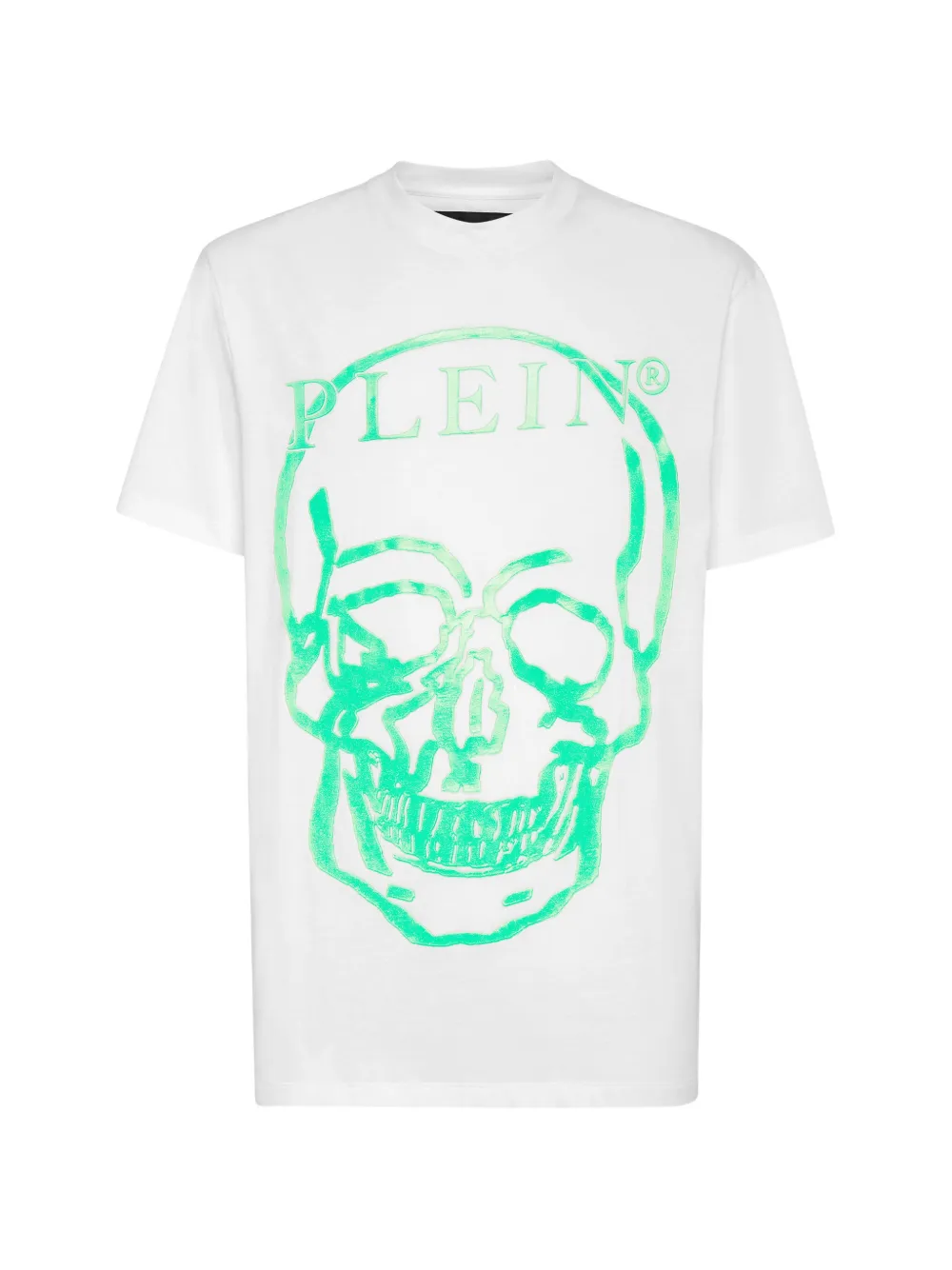 Philipp Plein skull-print T-shirt - Weiß