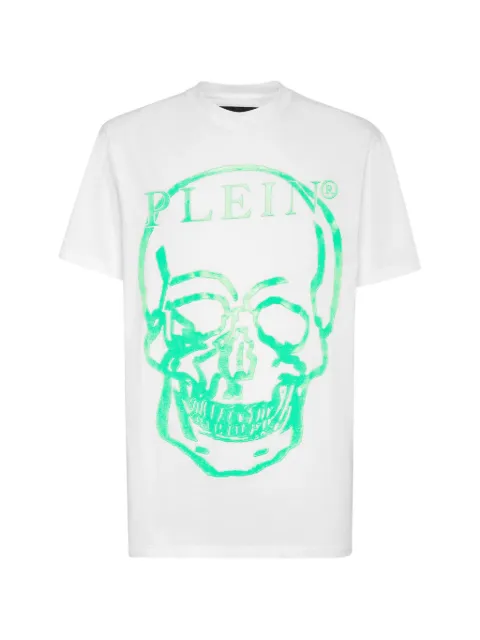 Philipp Plein 스컬 프린트 티셔츠