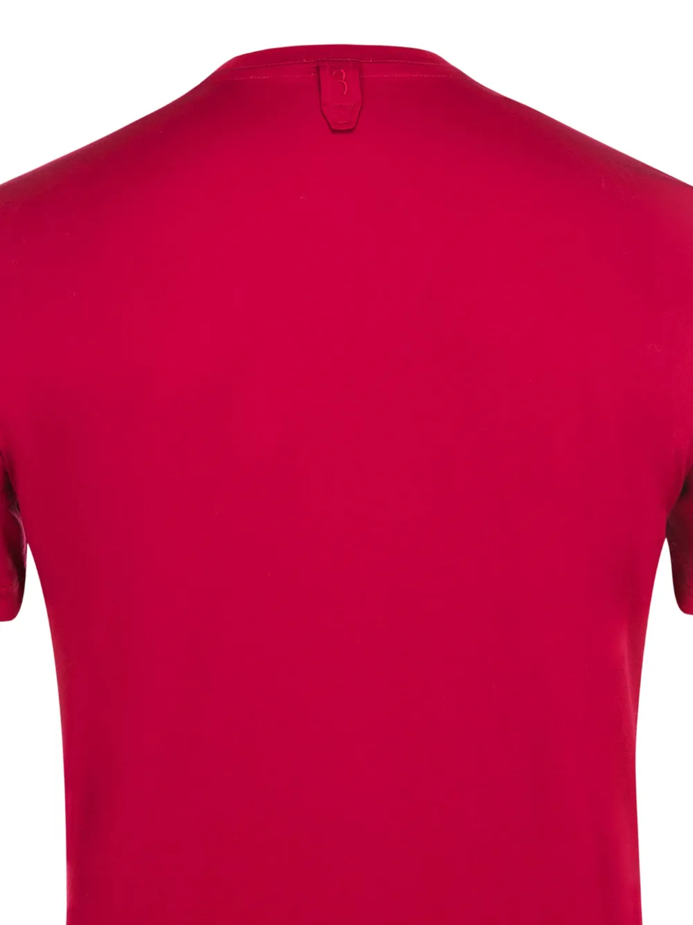 Billionaire T-shirt met V-hals en logodetail Zwart