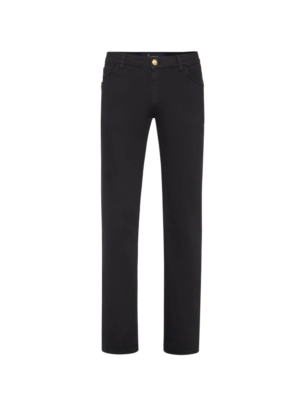 Billionaire crest-embroidered trousers - Nero