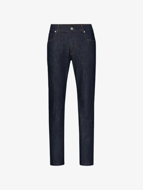 Billionaire logo-detail regular-fit jeans